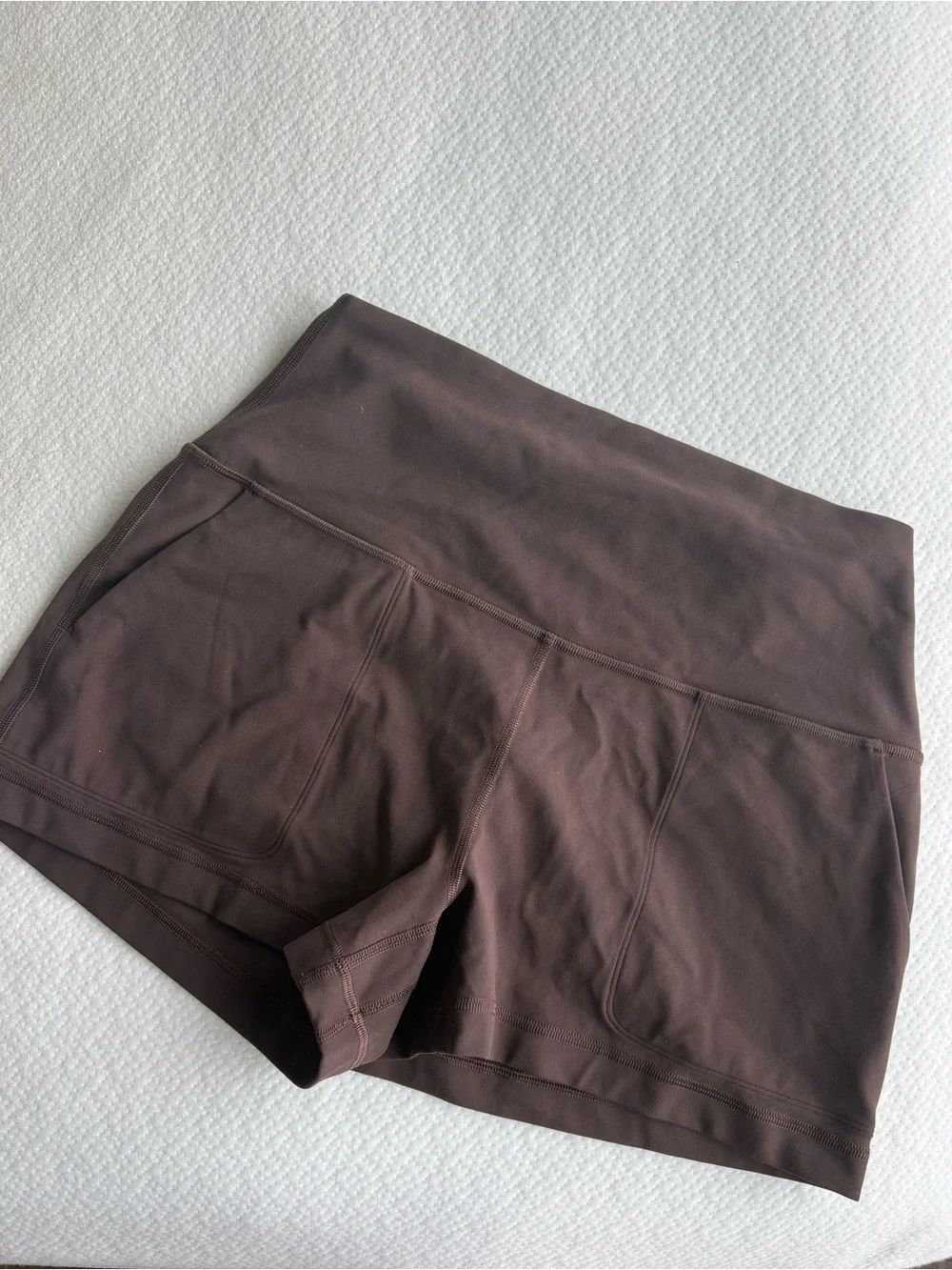 Lululemon Align - Women's High-Waist Chocolate Brown Active Shorts